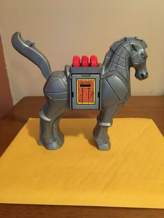 Crossbows And Catapults Trojan Horse Vintage 1984 With 3 Carrums