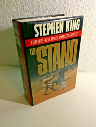 Vintage,  The Stand Complete & Uncut,  Stephen King 1990,  Hardcover W Dustjacket