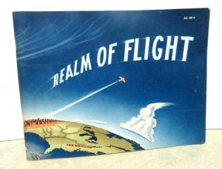1963 Fact of Flight - Path of Flight - Realm of Flight vintage Aviation Books 2