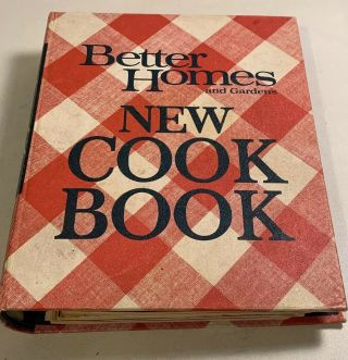 Better Homes And Gardens Cook Book 1968 Ring Binder Vintage