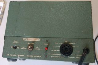 Heathkit Hp 23 - A Power Supply With Power Cable