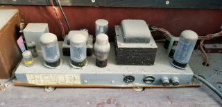Vintage Conn Organ Tube Amplifier 6l6 Guitar Amp Project
