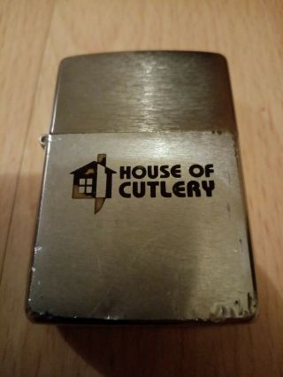 House Of Cutlery " Vintage 1988 Zippo Lighter Vintage / Zippo Rebuild &