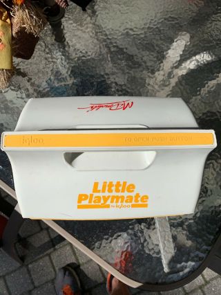 Little Playmate Cooler By Igloo Vintage 1980 