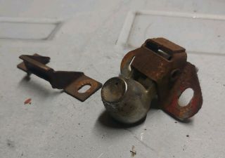 Vintage Fiat 850 Coupe Engine Cover Latch Catch Release Button