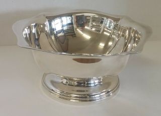 Vintage Silverplate,  Reed & Barton,  1110,  Pedestal Fruit Bowl,  Rrr12093