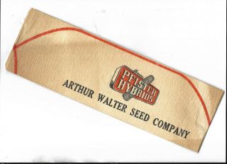 Vintage Pfister Hybrids - - Arthur Walter Seed Co.  Hat Grand Ridge Illinos