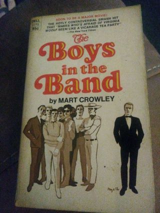 The Boys In The Band Mart Crowley Dell 1st Edition Paperback Lgbt Gay Interest