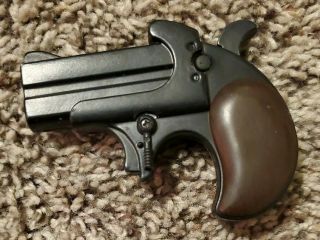 Vintage Captain Pistol Handgun Butane Torch Lighter