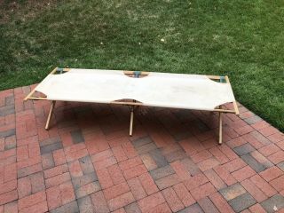 Cot —military Camping Cot (s),  Vintage