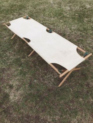 Cot —Military Camping Cot (s),  vintage 2