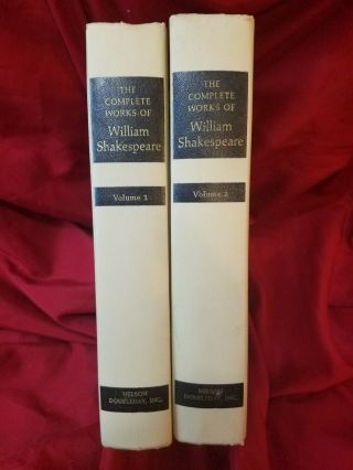 The Complete Of William Shakespeare Pre 1966 Volume 1 And 2