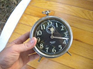 Antique Westclox Usa Big Ben Alarm Clock Runs Great