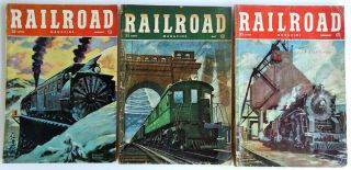Railroad Magazines Swedens Railways Model Railroading Pacific Great Eastern 1949