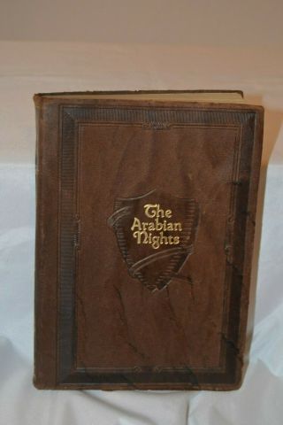 J Walter Black Vintage Leather Edition Of The Arabian Nights