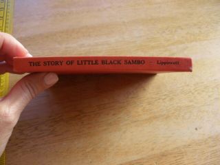 The Story of Little Black Sambo VINTAGE hardcover book Helen Bannerman 2