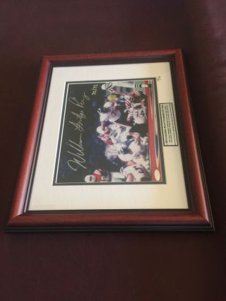 WILLIAM PERRY THE FRIDGE SIGNED AUTOGRAPHED CHICAGO BEARS STEINER 72/72 3