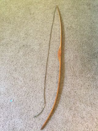 Vintage Wood Long Bow
