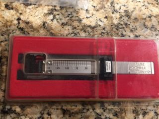 Vintage Shure Model Sfg - 2 Precision Stylus Tracking Force Gauge With Data Sheet