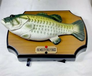 1999 Gemmy Big Mouth Billy Bass Singing Fish Collectible See Desc.  Vtg