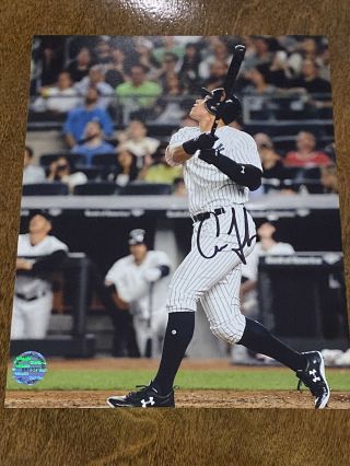 Aaron Judge Yankees Signed 8x10 Photo With