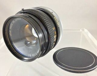 Vintage Canon Lens Fd 50 Mm F/1:1.  8,  Sc Fast C06