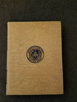 Vintage 1949 University Of Notre Dame Fighting Irish College Yearbook
