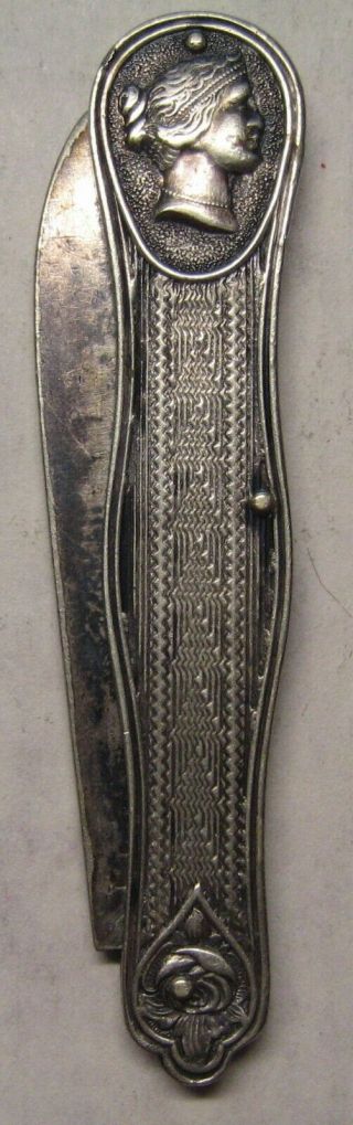 Vintage Sterling Silver Fruit Folding Pocket Knife Take A Look