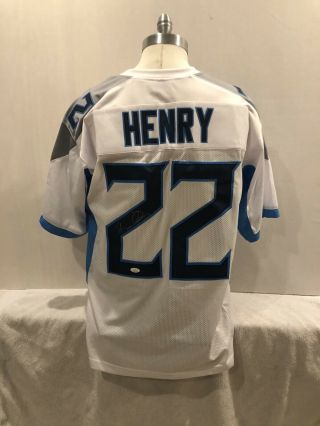 Derrick Henry Signed Tennessee Titans Autographed Jersey Jsa