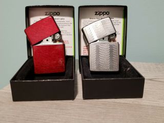 Zippo Lighters Candy Apple Red Mt 2012 And Jewerly 2 2011