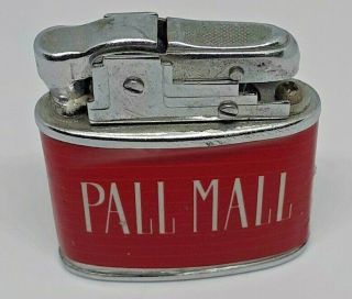 Vintage Continental Japan Pall Mall Famous Cigarettes Red Lighter