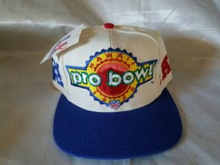 1994 Nfl Pro Bowl Nfc Afc Logo Athletic Hawaii Snapback Hat Cap Nwt