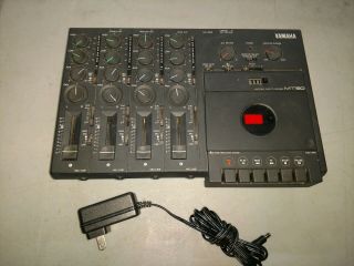 Yamaha Mt50 4 Track Cassette Recorder Vintage 4 Track Recorder As - Is Lights Up