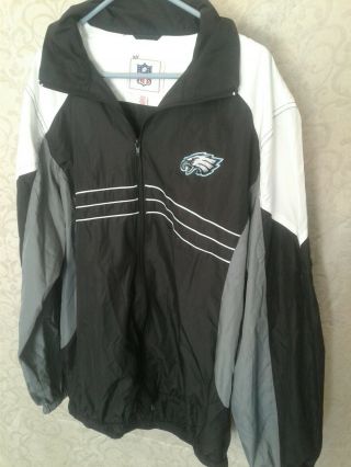 G - Lll,  Nfl Philadelphia Eagles Jacket,  Windbreaker Xl,  Color Black