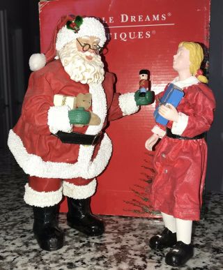 Vintage Christmas Possible Dreams Clothtiques North Pole Santa 713164