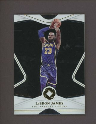 2018 - 19 Panini Opulence Lebron James Los Angeles Lakers 2/39