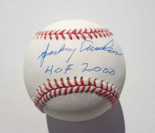 Reds Sparky Anderson Signed Official National League Baseball W/coa