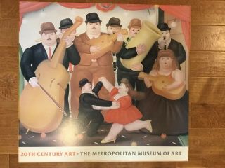 20th Century Art Metropolitan Museum Of Art Nyc Poster Moma Fernando Botero 1980