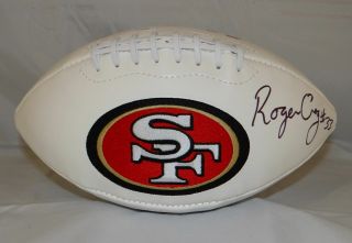 Roger Craig Autographed San Francisco 49ers Logo Football - Jsa W Authenticated