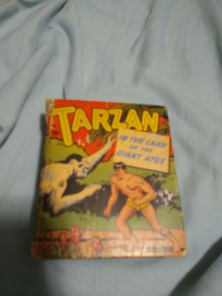 1947 - 49 Better Little Book Tarzan In The Land Of The Giant Apes - Whitman - Burroug