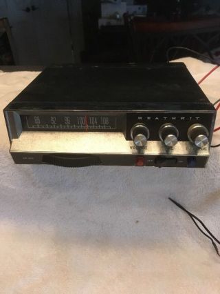 Vintage 1972 Heathkit Model Cr - 1000 Fm Stereo Tuner Solid State Radio