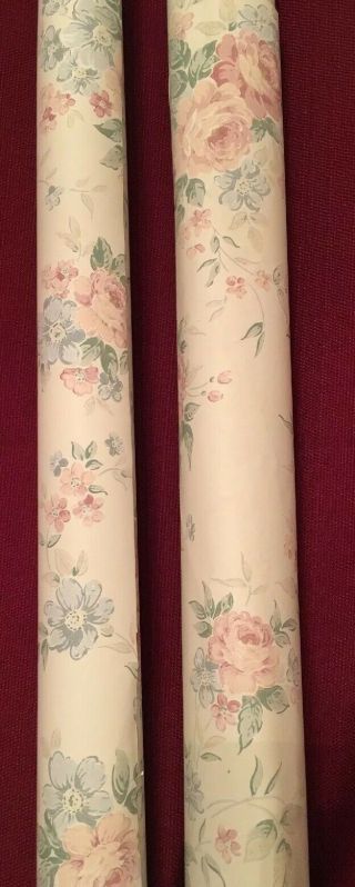 Vintage Shabby Chic Wallpaper Floral