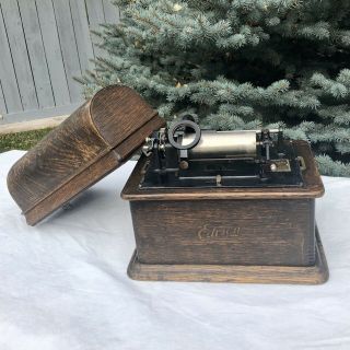 Antique Edison Standard Phonograph Model B 2/4m -