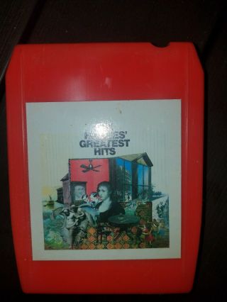 Vintage - The Hollies Greatest Hits Rare - 8 Track Audio Music Tape