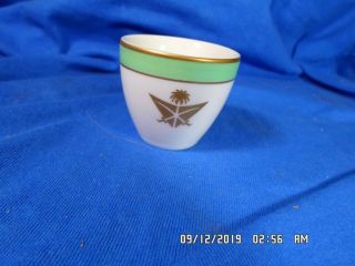 Vintage Saudi Arabian Airlines 2 " Small Cup Set Of 6 By Rosenthal Germany