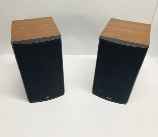 Vintage Boston Acoustics Cr6 Bookshelf Speakers,  Woodgrain Finish,  Pair