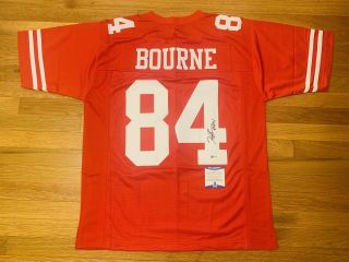 49ers Kendrick Bourne Signed Custom Jersey Beckett Bas Q56730