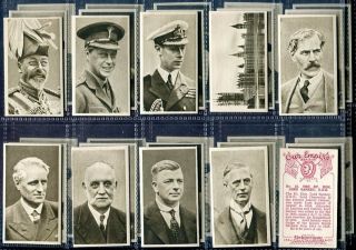 Tobacco Card Set,  R&j Hill,  Our Empire,  Royal Family,  1929