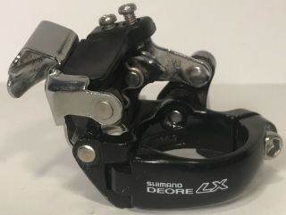 Vintage Shimano Front Derailleur Deore Lx Fd - M567 Top Pull 34.  9mm