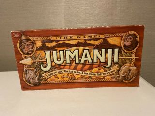 Vintage Jumanji Board Game Complete 1995 Milton Bradley